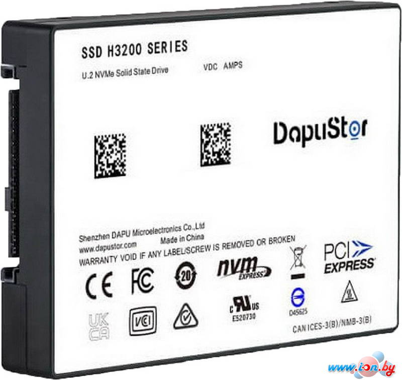 SSD DapuStor Haishen3 H3200 U.2 1.92TB в Могилёве