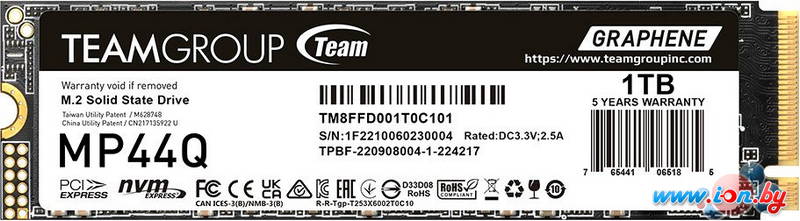 SSD Team MP44Q 1TB TM8FFD001T0C101 в Могилёве