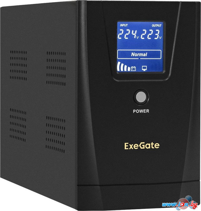 Источник бесперебойного питания ExeGate SpecialPro Smart LLB-2000.LCD.AVR.2SH.RJ.USB EX292632RUS в Могилёве