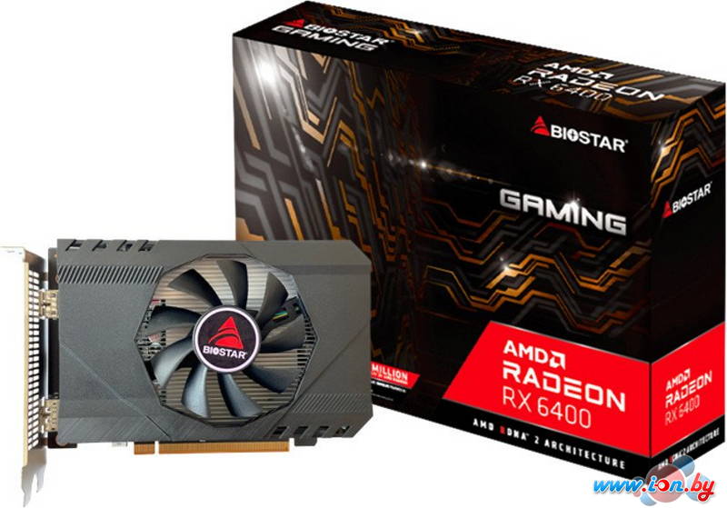 Видеокарта BIOSTAR Radeon RX 6400 4GB GDDR6 VA6406RA46 в Могилёве