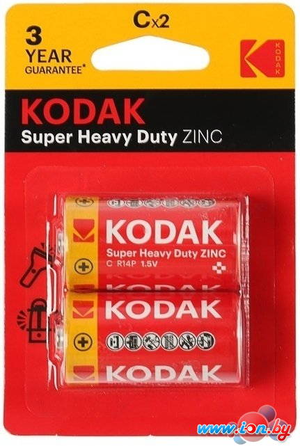 Батарейка Kodak Super Heavy Duty C 1 шт. в Могилёве