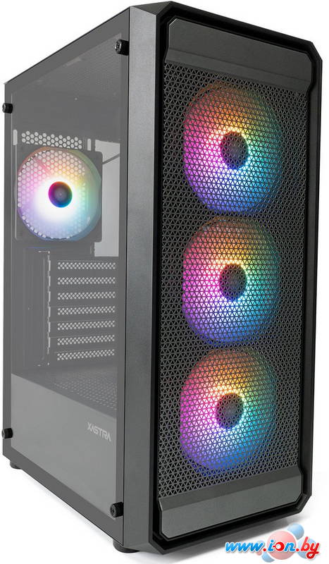 Корпус XASTRA A403 4FRGB (черный) в Могилёве