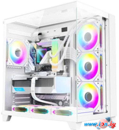 Корпус ALSEYE Vision Ultra 4 fans (белый) в Могилёве