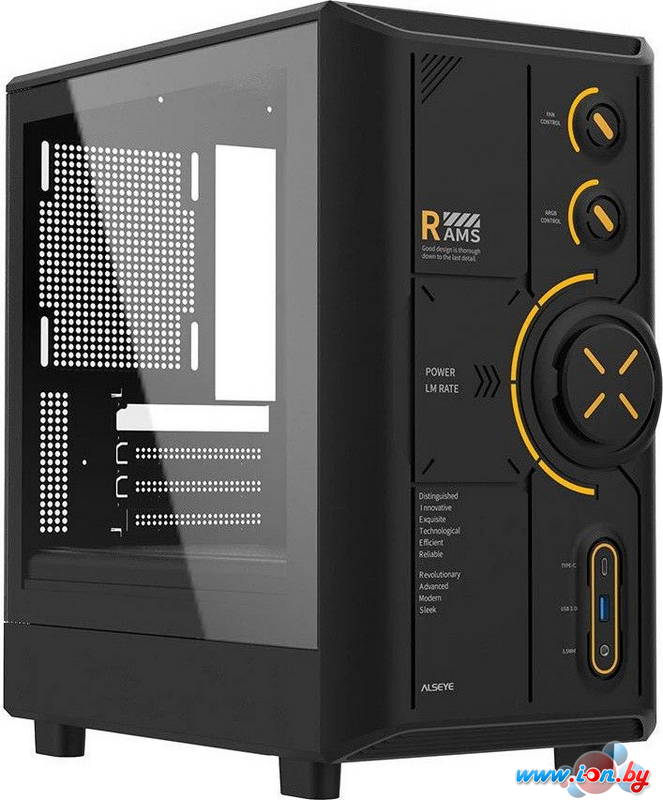 Корпус ALSEYE RAMS 2.0 Type-C (черный) в Могилёве