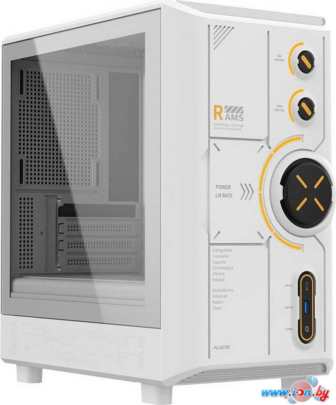 Корпус ALSEYE RAMS 2.0 Type-C (белый) в Могилёве