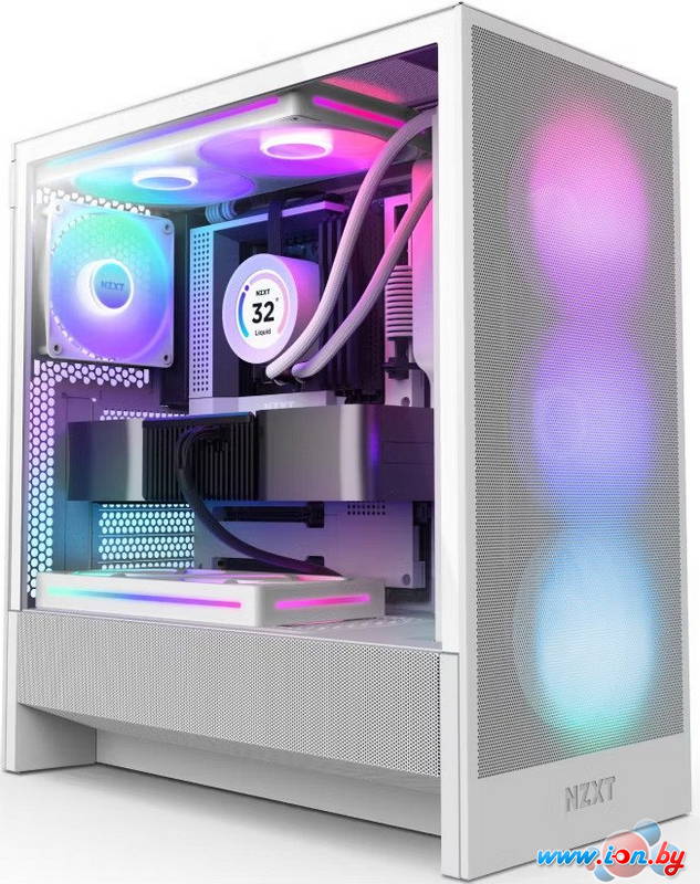 Корпус NZXT H5 Flow RGB 2024 CC-H52FW-R1 в Могилёве