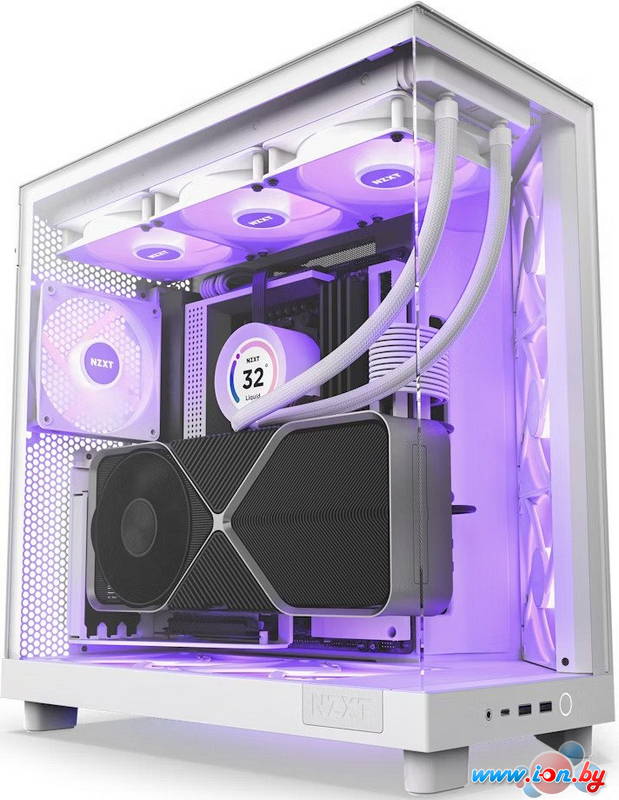 Корпус NZXT H6 Flow RGB CC-H61FW-R1 в Могилёве