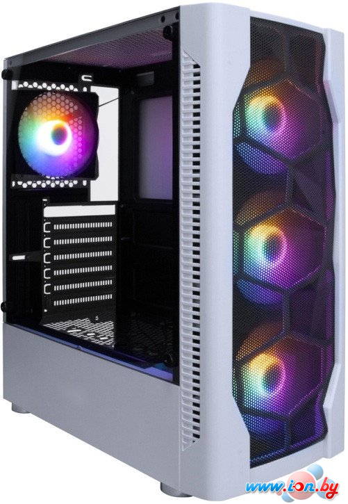 Корпус 1stPlayer DK D4 FRGB (белый) в Могилёве