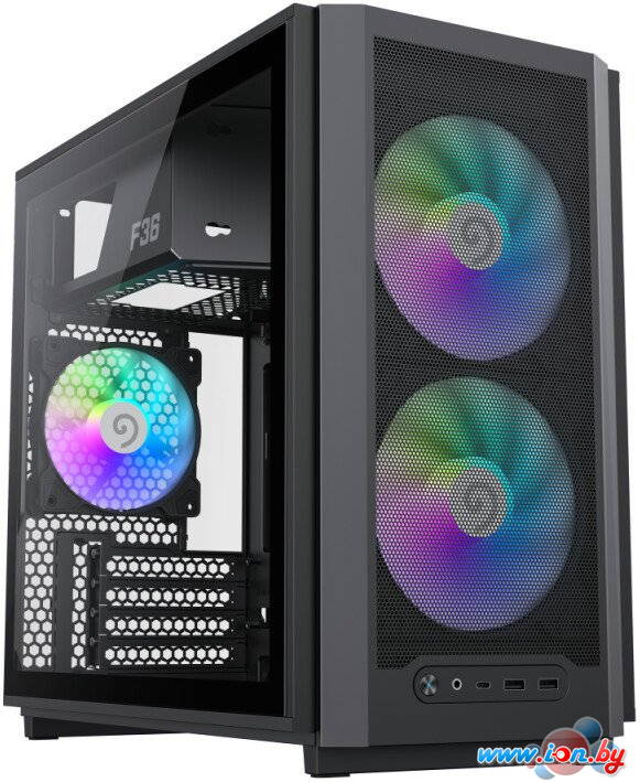 Корпус GameMax F36 BK (черный) в Могилёве