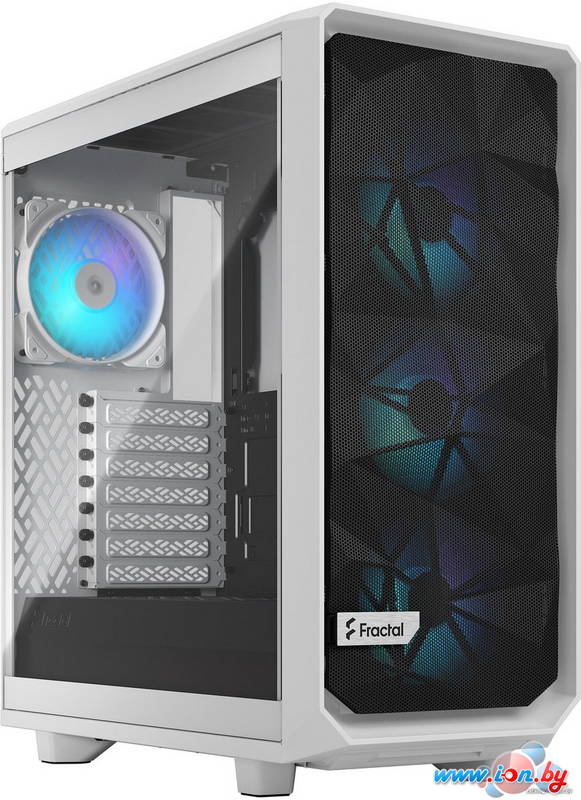 Корпус Fractal Design Meshify 2 Compact RGB White TG Clear Tint FD-C-MES2C-08 в Могилёве