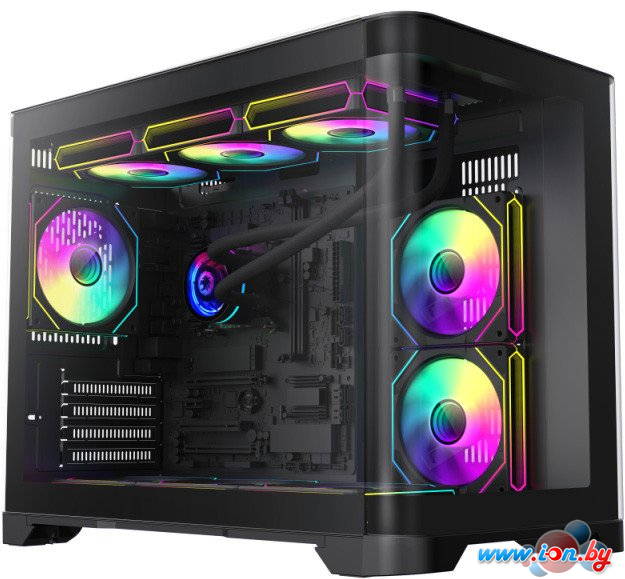 Корпус GameMax HYPE-M BK (черный) в Могилёве