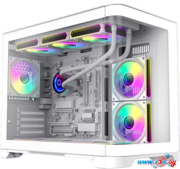 Корпус GameMax HYPE-M WH (белый) в Могилёве