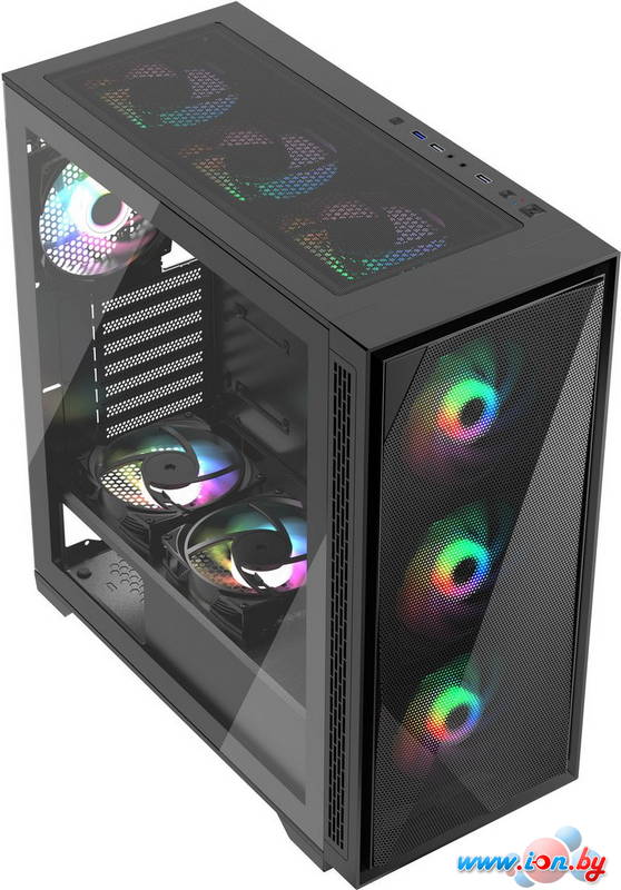 Корпус SuperPower i9 Mesh TG (черный) в Могилёве