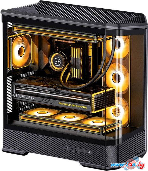 Корпус Jonsbo D400 (черный) в Могилёве