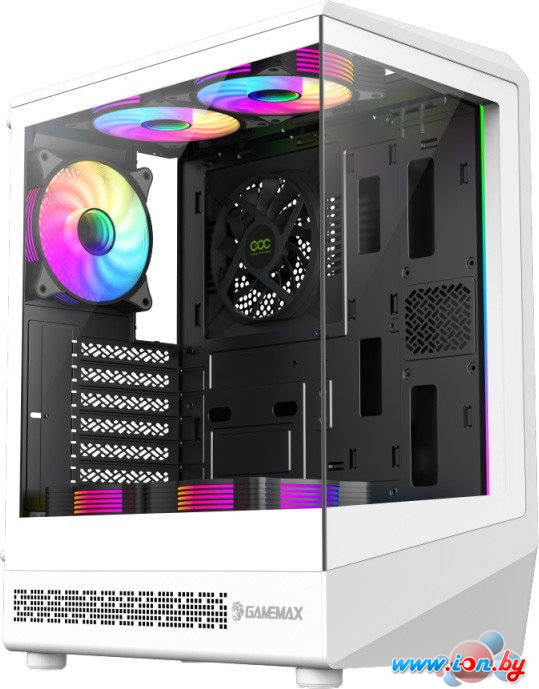 Корпус GameMax Vista COC WH (белый) в Могилёве