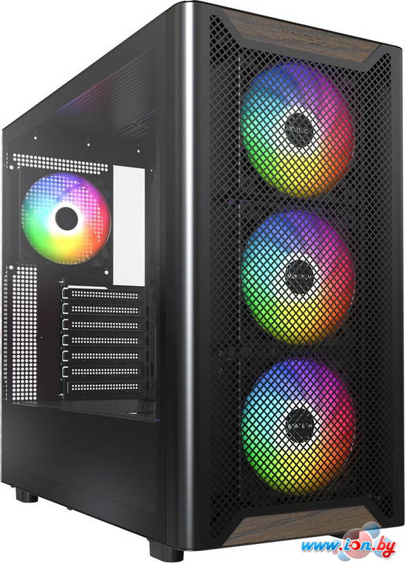 Корпус Montech XR Wood (черный) в Могилёве