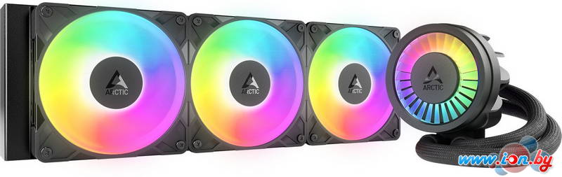 Система жидкостного охлаждения для процессора Arctic Liquid Freezer III Pro 360 A-RGB Black ACFRE00184A в Могилёве
