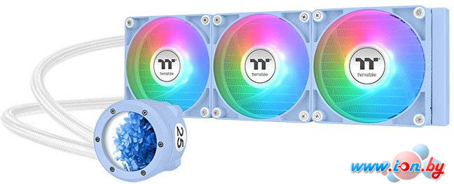 Система жидкостного охлаждения для процессора Thermaltake TH360 V2 Ultra ARGB Sync Hydrangea Blue CL-W420-PL12BU-A в Могилёве