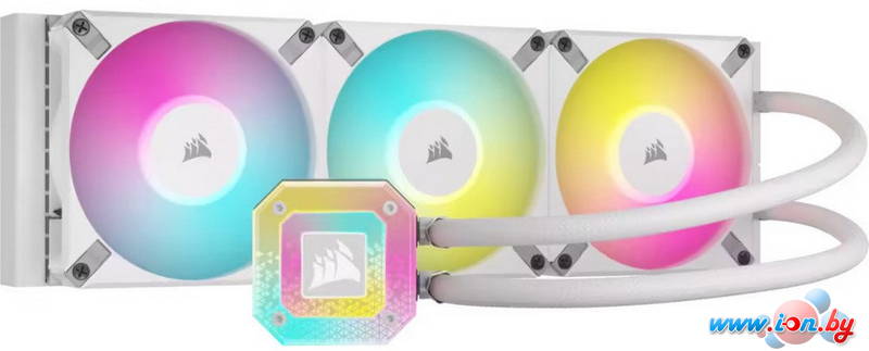 Система жидкостного охлаждения для процессора Corsair iCUE H150i Elite Capellix XT White CW-9060073-WW в Могилёве