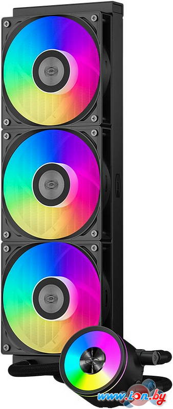 Система жидкостного охлаждения для процессора PCCooler DA360 Pro ARGB (черный) в Могилёве