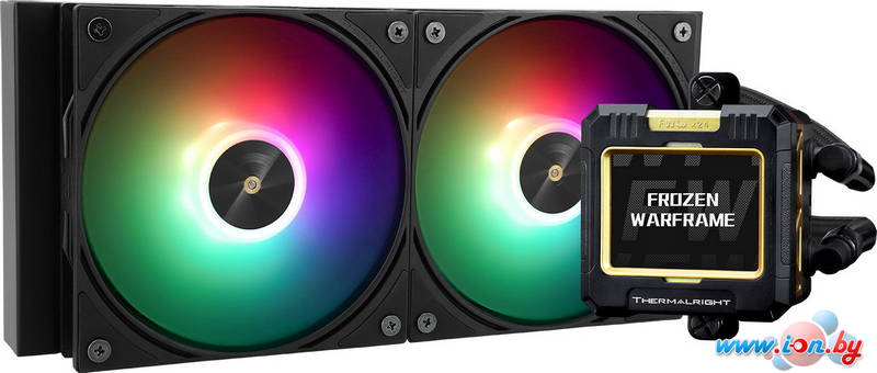 Система жидкостного охлаждения для процессора Thermalright Frozen Warframe 240 ARGB (черный) в Могилёве