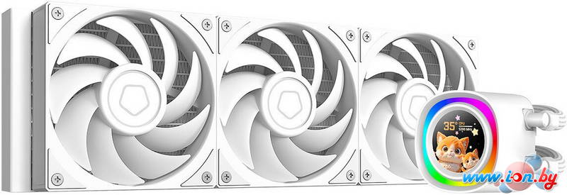 Система жидкостного охлаждения для процессора ID-Cooling FX360 LCD PE White в Могилёве