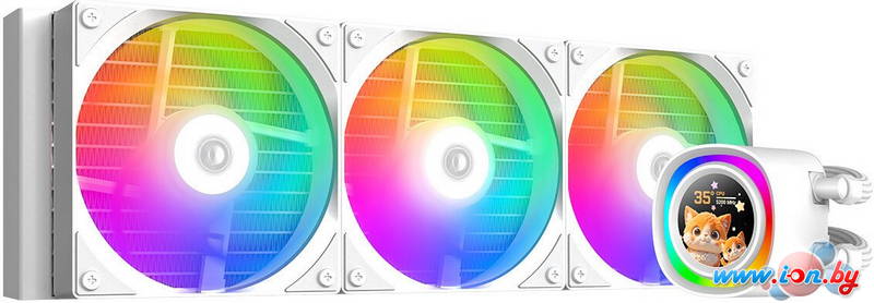 Система жидкостного охлаждения для процессора ID-Cooling FX360 LCD White в Могилёве