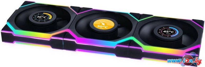 Комплект вентиляторов для корпуса с контроллером Lian Li Uni Fan SL 120 Wireless LCD G99.12SLLCD1W3B.R0 в Могилёве