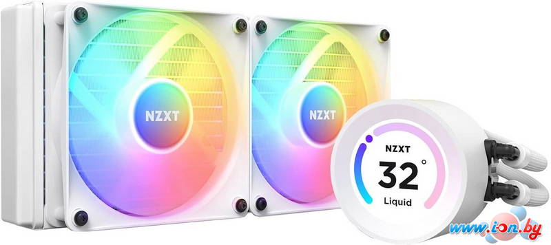Система жидкостного охлаждения для процессора NZXT Kraken Elite 240 RGB RL-KR24E-W1 в Могилёве