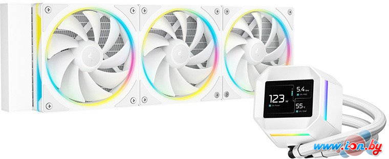 Система жидкостного охлаждения для процессора DeepCool LM360 WH R-LM360-WHDMMC-1 в Могилёве