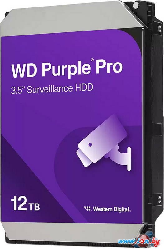 Жесткий диск WD Purple Pro 12TB WD122PURP в Могилёве