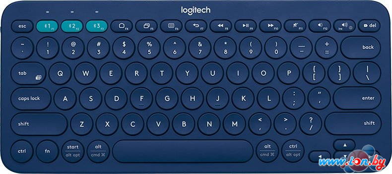 Клавиатура Logitech Multi-Device K380 Bluetooth 920-007591 (синий) в Могилёве