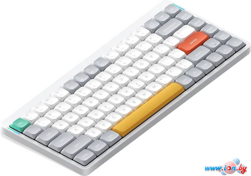 Клавиатура NuPhy Air75 V2 Ionic White (NuPhy Low Profile Cowberry) в Могилёве