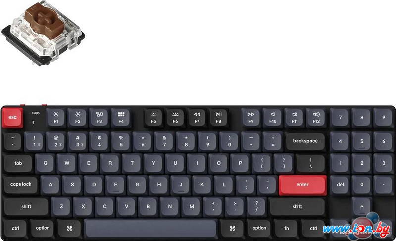 Клавиатура Keychron K13 Pro RGB K13P-H3-RU (Gateron Low Profile Brown) в Могилёве