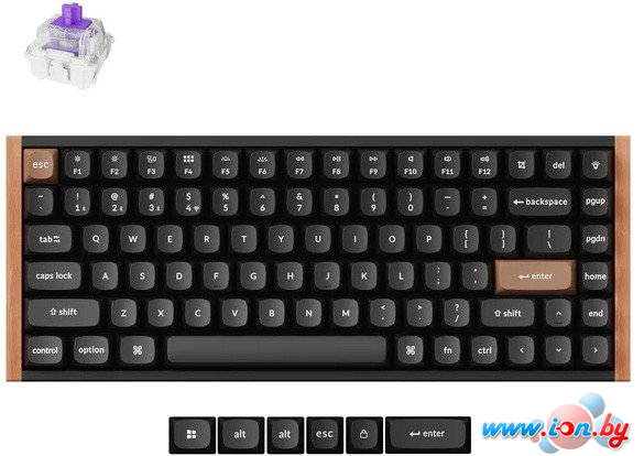 Клавиатура Keychron K2 HE Special Edition Black K2H-F1 (Nebula Magnetic) в Могилёве