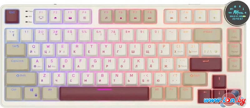Клавиатура Royal Kludge N80 Rosy Clouds (RK Brown) в Могилёве