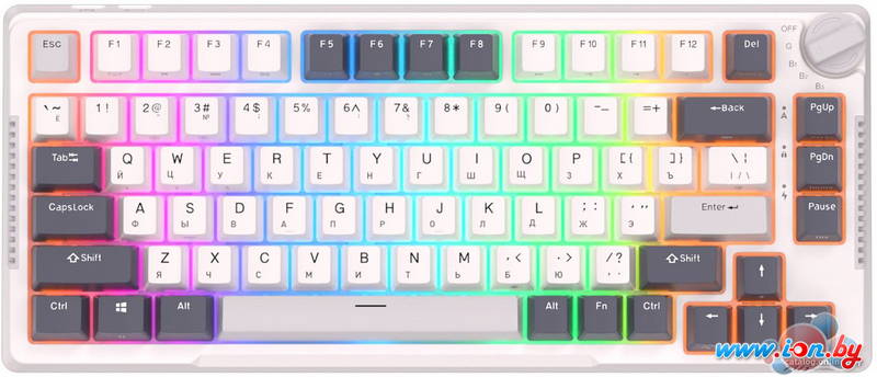 Клавиатура Royal Kludge RK-H81 RGB White Night (RK Blue) в Могилёве