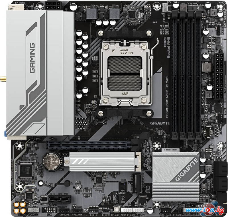 Материнская плата Gigabyte B650M Gaming Plus WiFi (rev. 1.1) в Могилёве