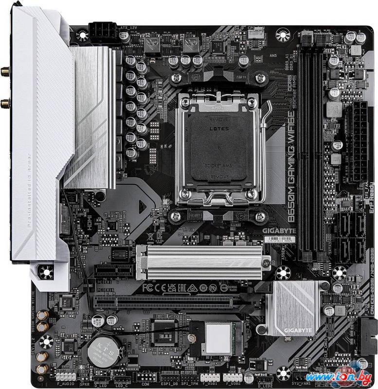 Материнская плата Gigabyte B650M Gaming WiFi6E (rev. 1.2) в Могилёве