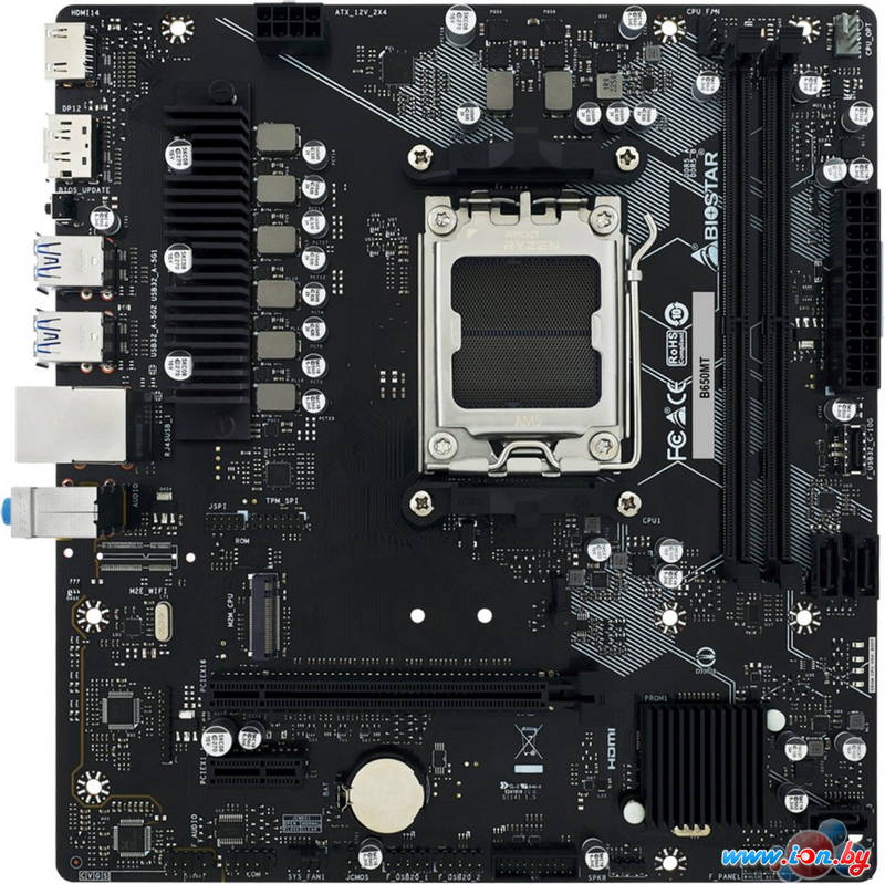 Материнская плата BIOSTAR B650MT Ver. 6.0 в Могилёве