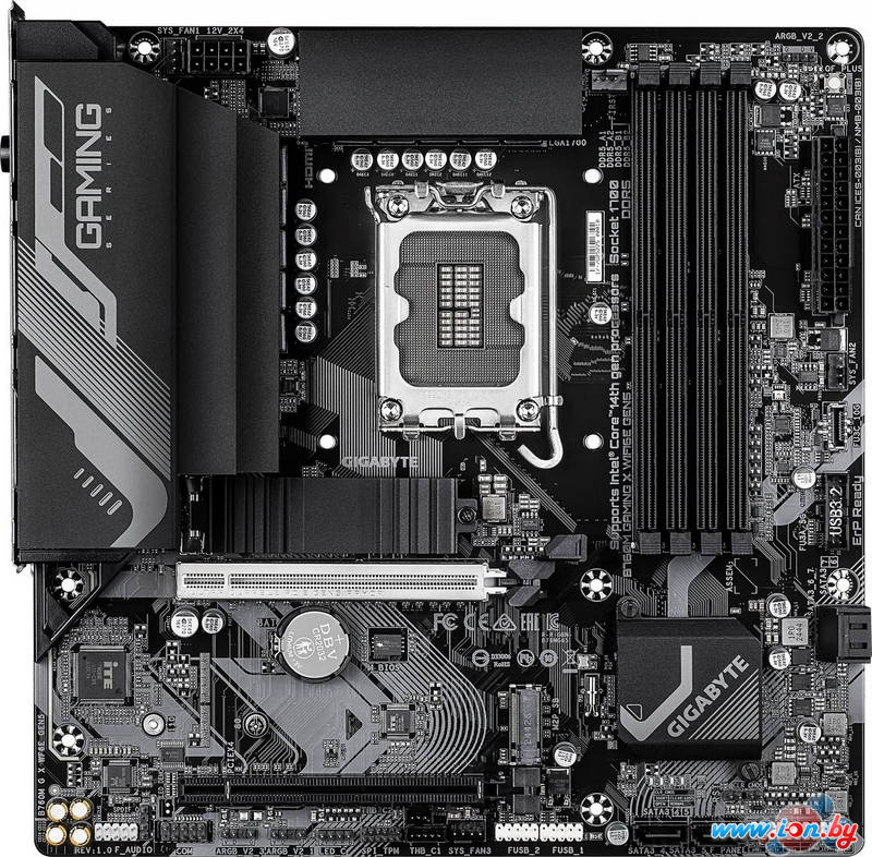 Материнская плата Gigabyte B760M Gaming X WiFi6E GEN5 в Могилёве