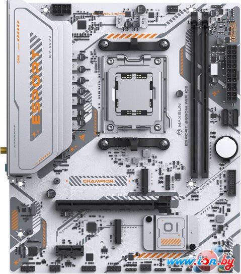 Материнская плата Maxsun eSport B650M WiFi6 Ice в Могилёве