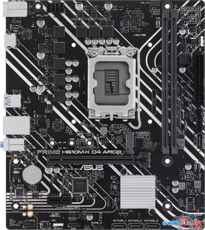 Материнская плата ASUS Prime H610M-K D4 ARGB в Могилёве