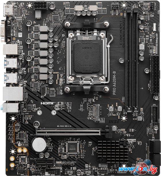 Материнская плата MSI Pro A620M-B в Могилёве