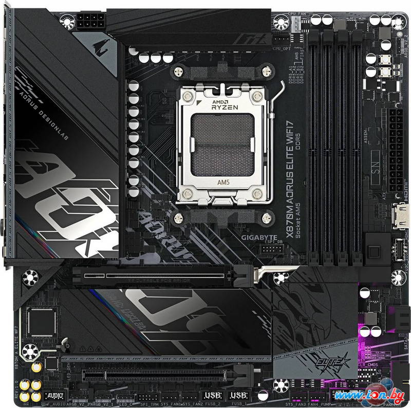Материнская плата Gigabyte X870M Aorus Elite WiFi7 в Могилёве