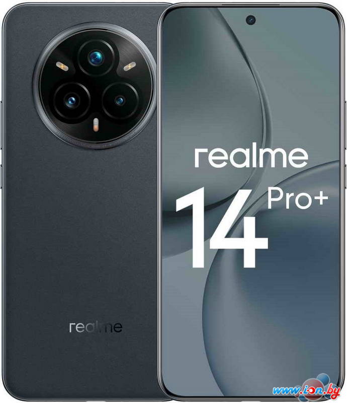 Телефон Realme 14 Pro+ RMX5051 12GB/512GB международная версия (серая замша) в Могилёве