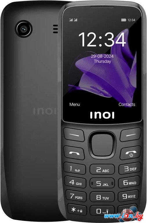 Телефон Inoi 244 Modern Plus 4G (черный) в Могилёве