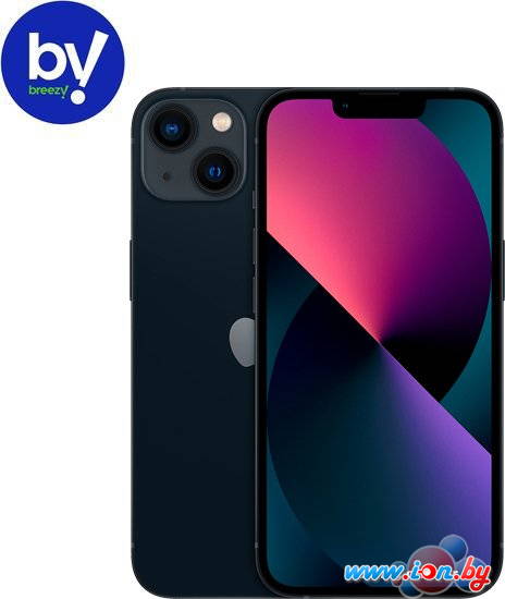 Телефон Apple iPhone 13 256GB Восстановленный by Breezy, грейд A (темная ночь) в Могилёве Телефон Apple iPhone 13 256GB Восстановленный by Breezy, грейд A (темная ночь) в Могилёве
