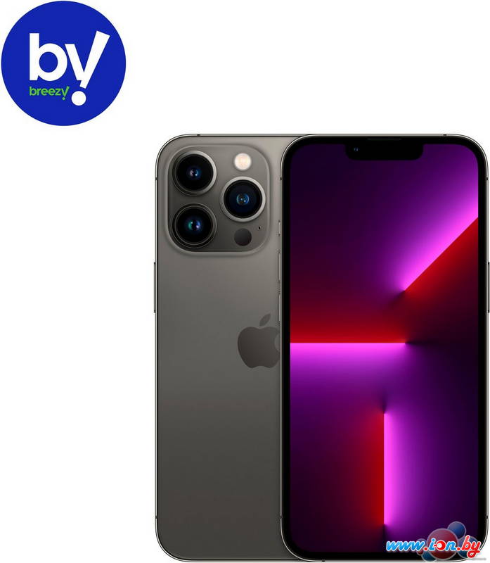 Телефон Apple iPhone 13 Pro 128GB Восстановленный by Breezy, грейд B (графитовый) в Могилёве