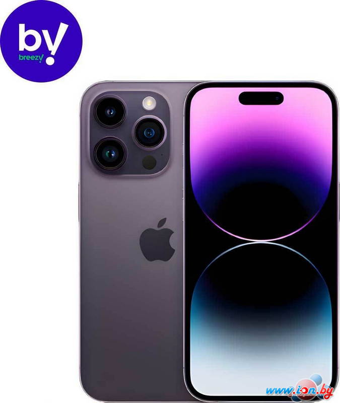 Телефон Apple iPhone 14 Pro Max 256GB Восстановленный by Breezy, грейд B (темно-фиолетовый) в Могилёве